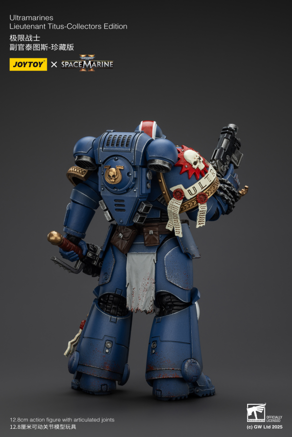 JOYTOY Ultramarines Lieutenant Titus-Collectors Edition | 6927054401369