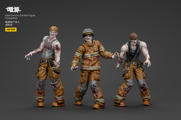 JOYTOY Dark Source Zombie Figure Firefighters(6927054401598)