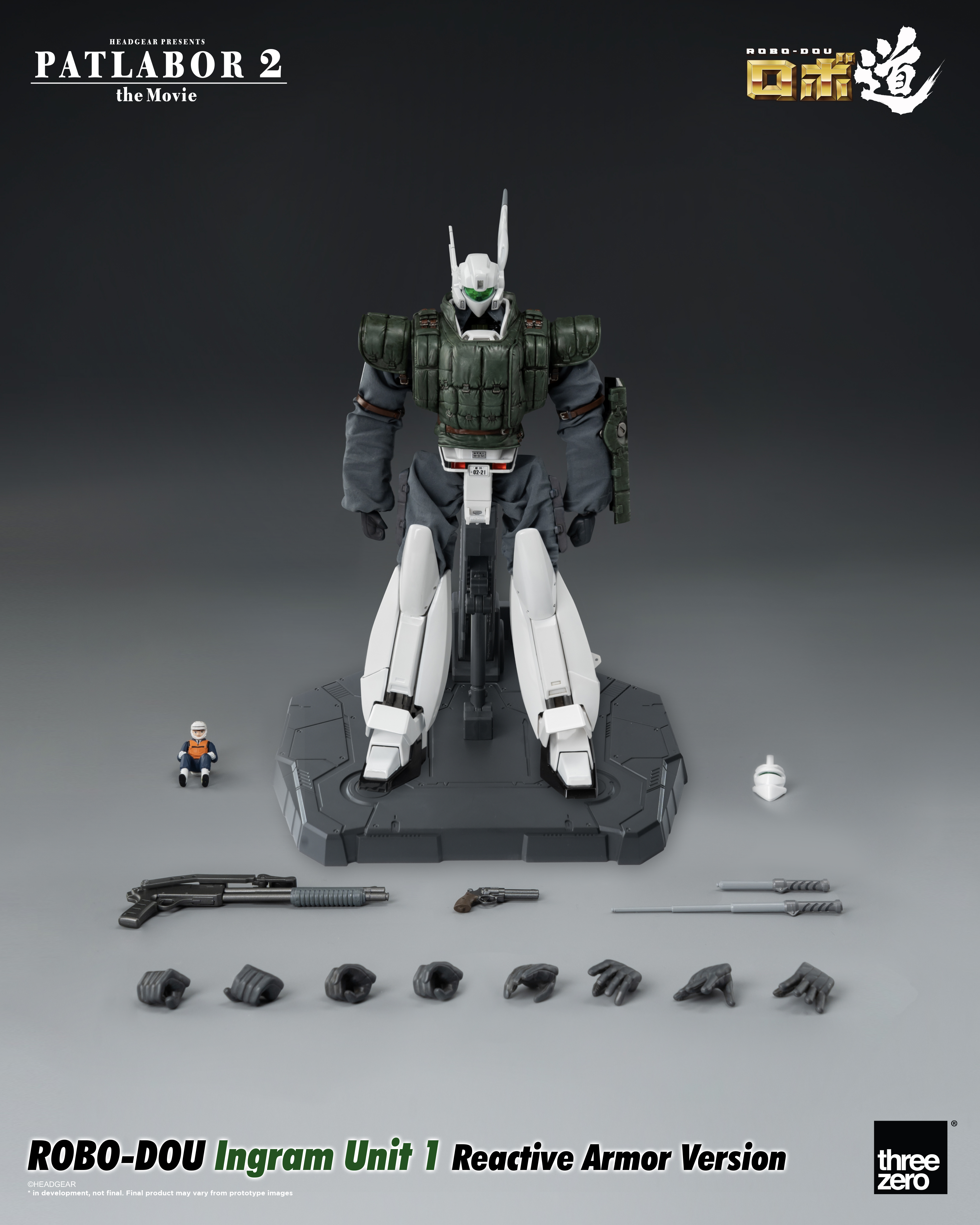 Patlabor 2: The Movie - ROBO-DOU Ingram Unit 1 Reactive Armor Version  | 4895250812932
