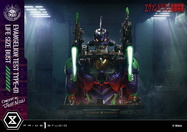 Prime 1 Studio  Life Size Bust Evangelion Test Type-01 (Concept By Josh Nizzi)(4582647121813)(4582647121813)