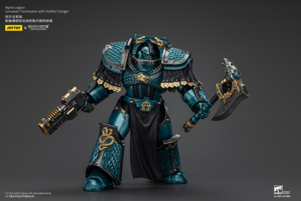 JOYTOY Alpha Legion Lernaean Terminator with Volkite Charger(6927054401277)(6927054401277)