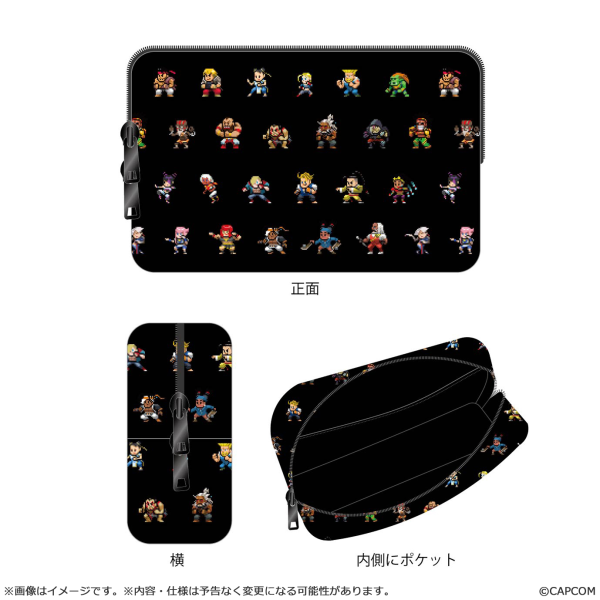 CAPCOM Street Fighter 6 pixel art pouch | 4976219134552