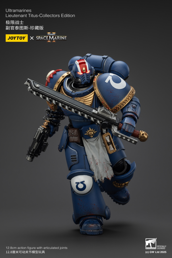JOYTOY Ultramarines Lieutenant Titus-Collectors Edition | 6927054401369