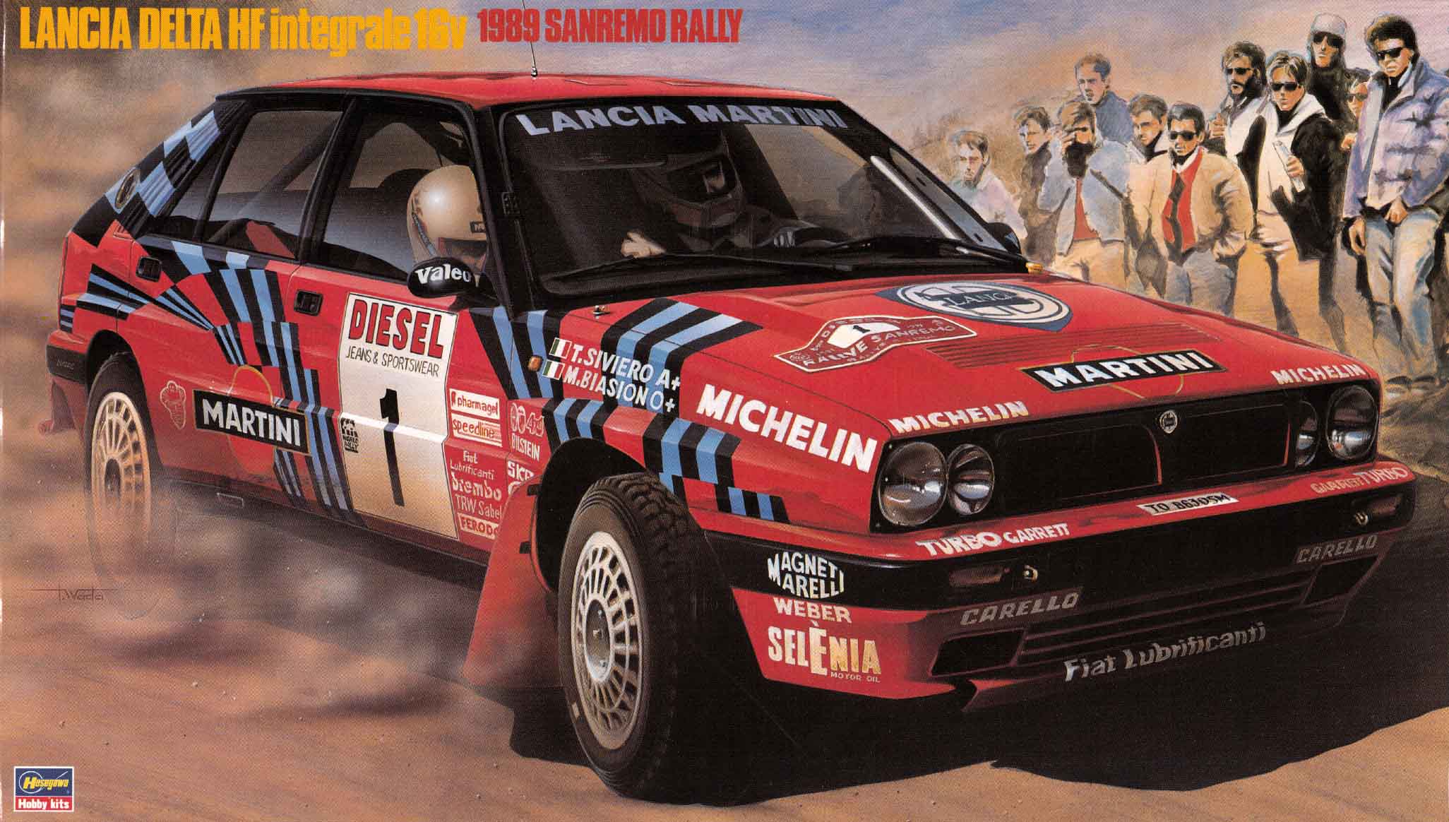 Hasegawa 1/24 Lancia Delta Hf Integrale 16V (1989 Sanremo Rally) | 4967834252080