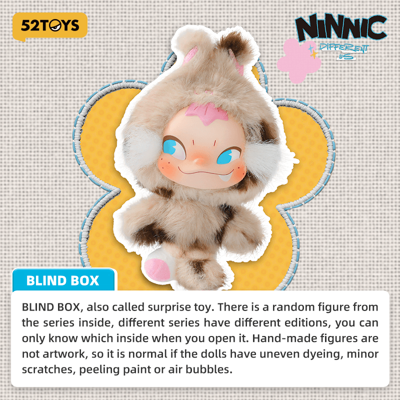 NINNIC Different Us Series Plush Keychain (Box of 6)