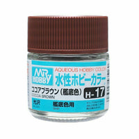 Mr Hobby AQUEOUS HOBBY COLOR - H17 GLOSS COCOA BROWN (SHIP) | 4973028738483