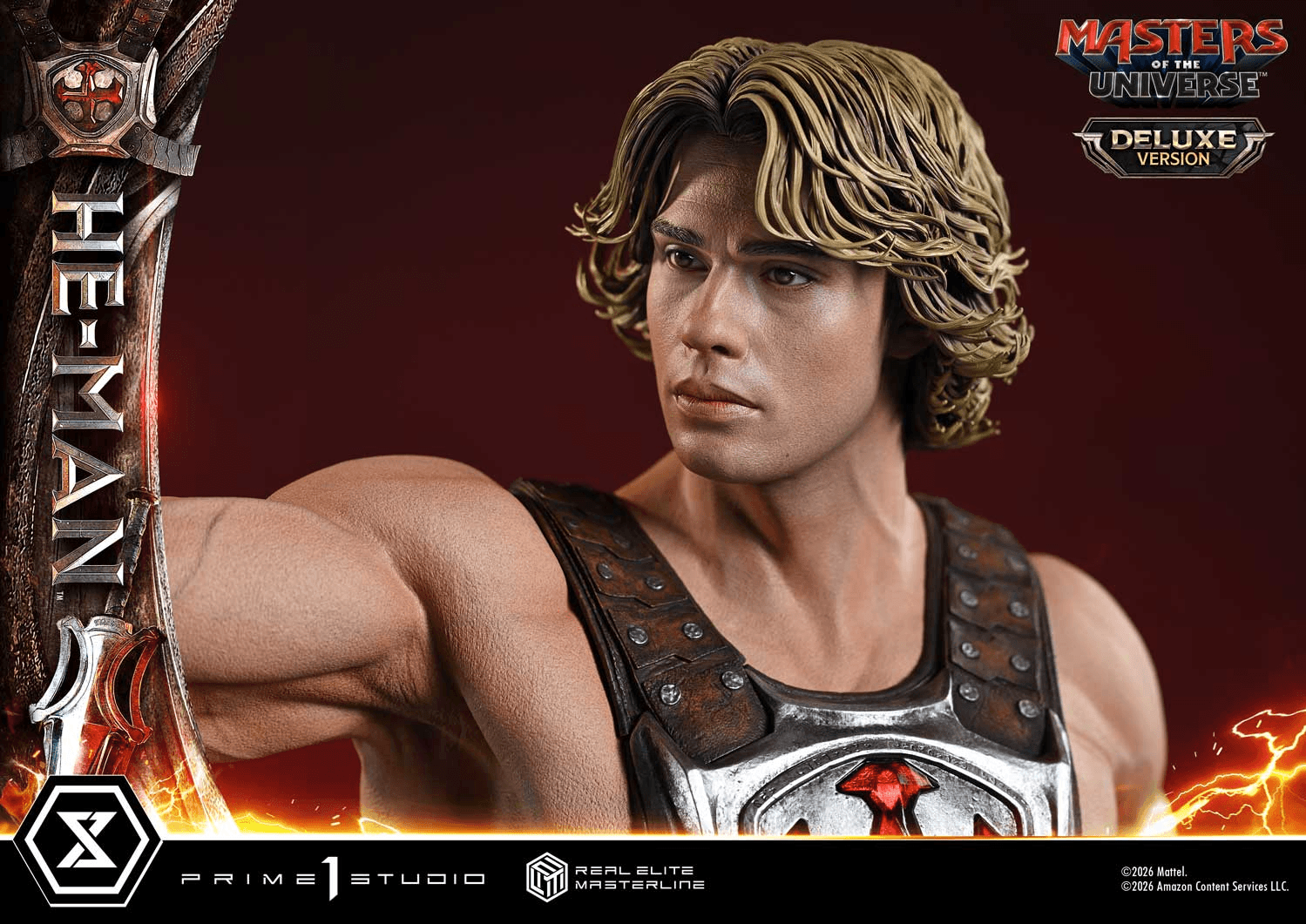Real Elite Masterline Masters of the Universe (2026 Film) He-Man Deluxe Version
