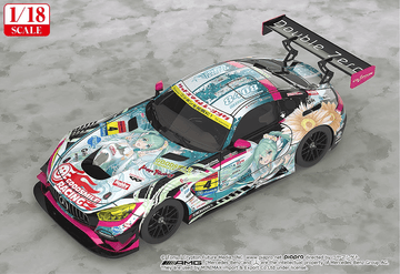 (Rerelease) 1/18th Scale Good Smile Hatsune Miku AMG 2017 SUPER GT Ver.