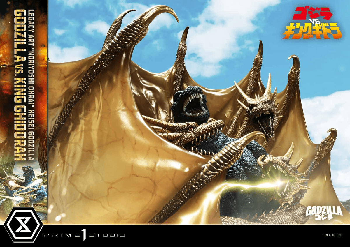 Legacy Art "Noriyoshi Ohrai" Heisei Godzilla Godzilla vs. King Ghidorah Bonus Version