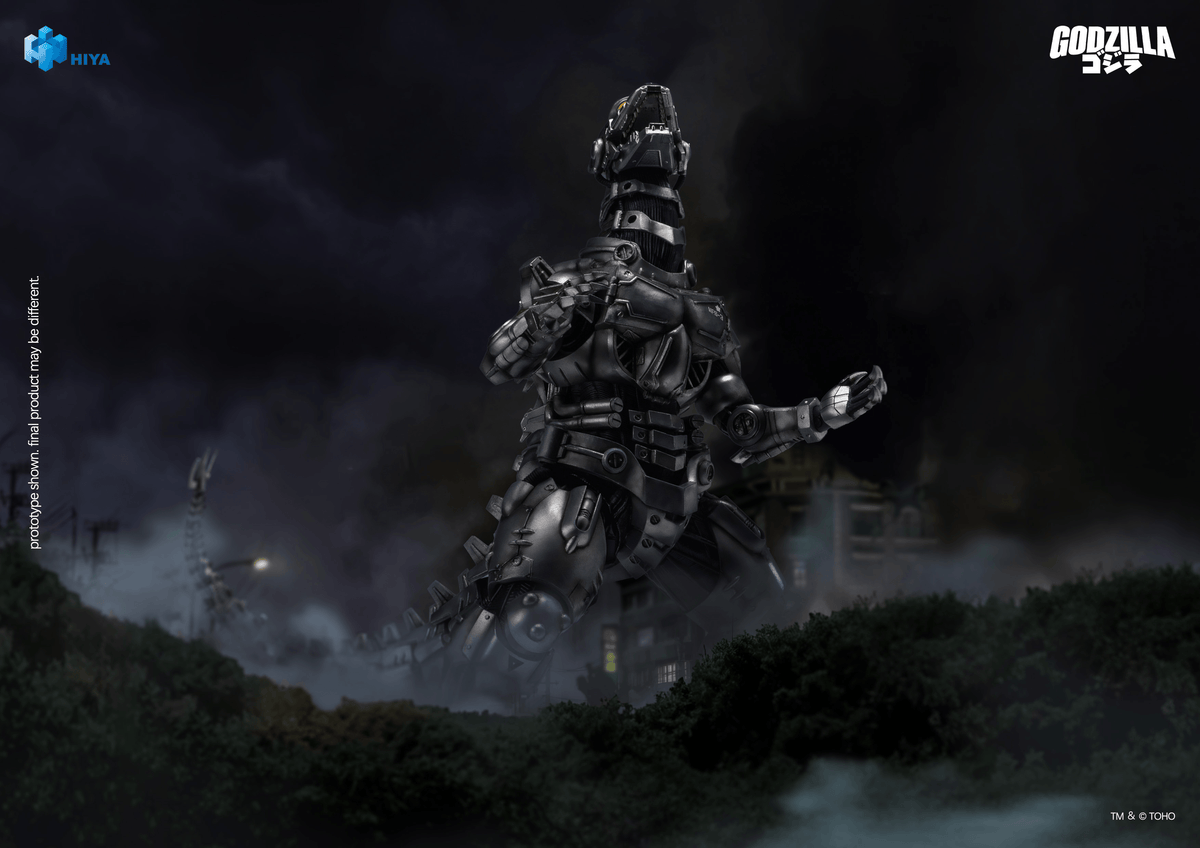 HIYA Exquisite Basic Series None Scale 7.7 Inch Godzilla Tokyo S.O.S. 2003 Mechagodzilla Heavy Arms / High Mobility Version Action Figure
