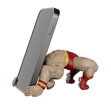 STREET FIGHTER 6 ZANGIEF Smartphone Holder
