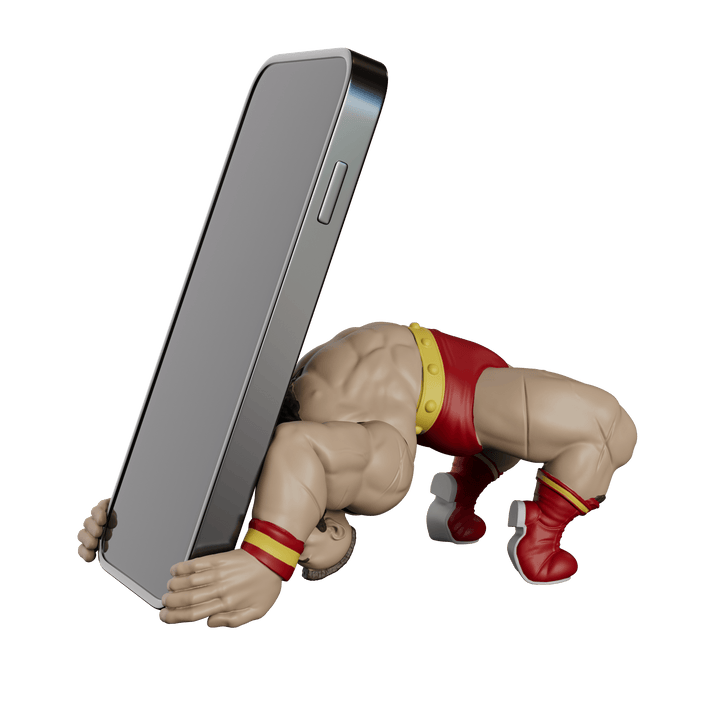 STREET FIGHTER 6 ZANGIEF Smartphone Holder