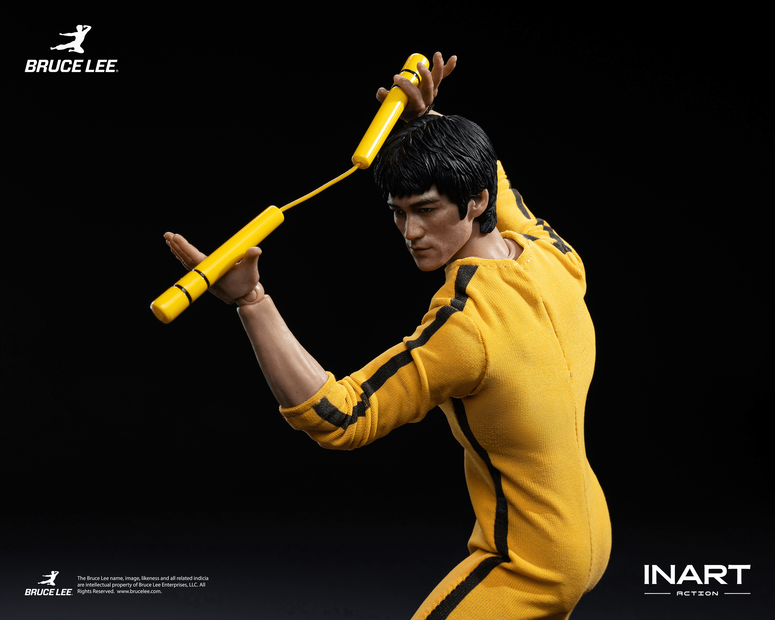 INART - Bruce Lee (Yellow Jumpsuit) 1/12 Collectible Figure