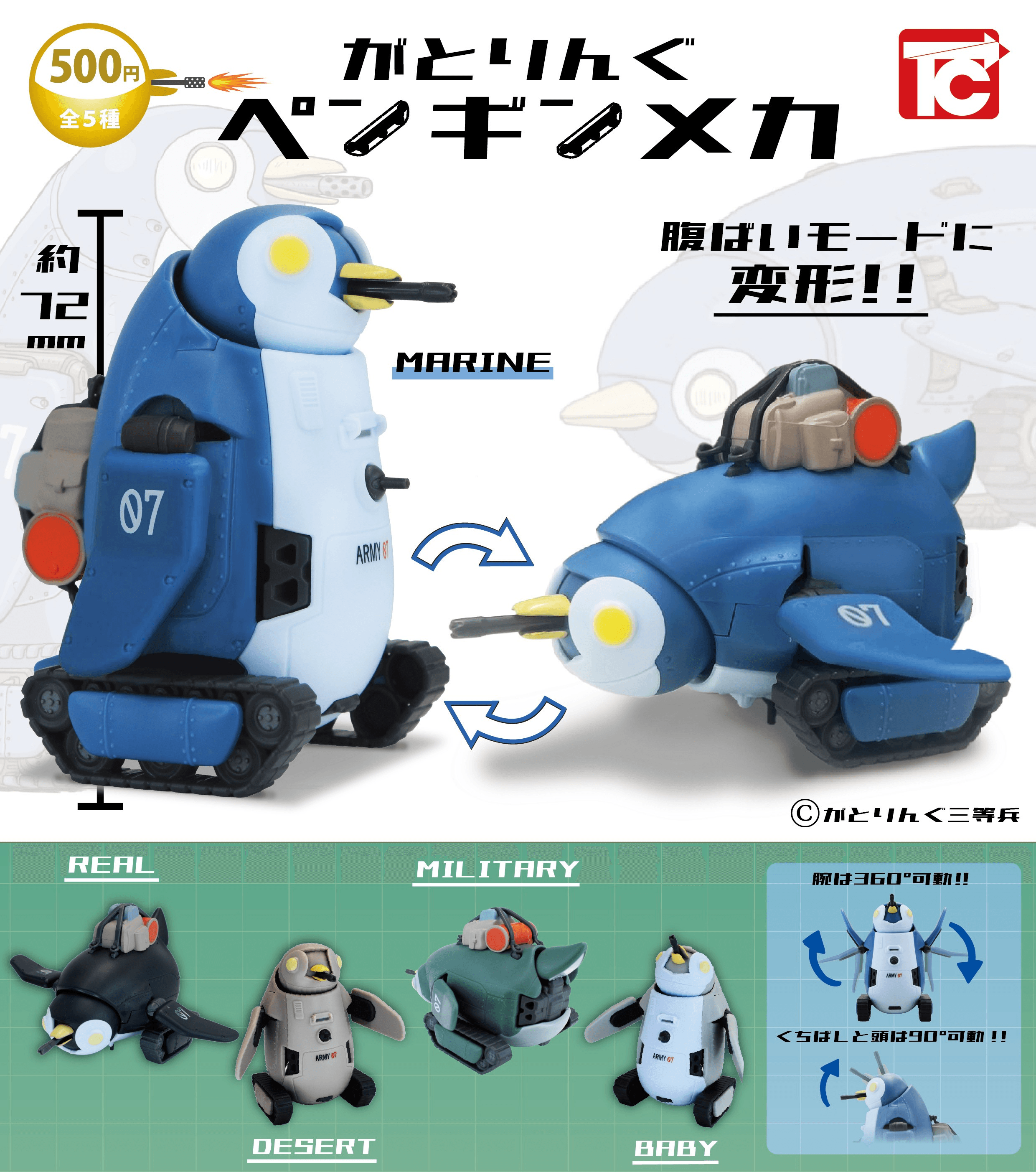 Gatoring Penguin Mecha | 4589415442897