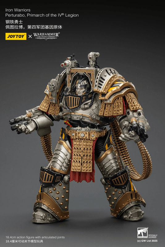 JOYTOY Iron Warriors Perturabo, Primarch of the lVth Legion | 6927054401819