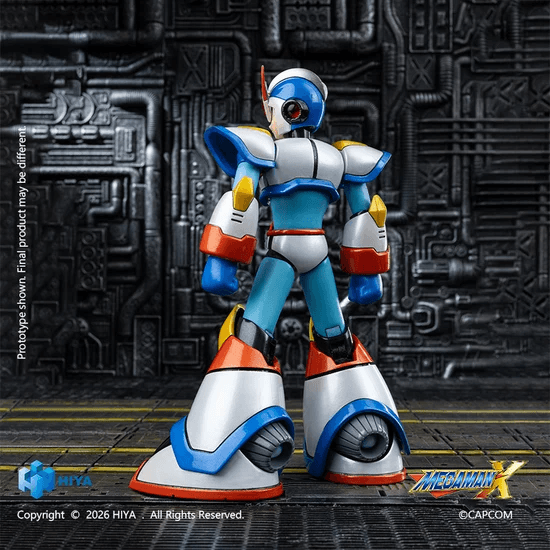 None Scale 5.8 Inch Mega Man X series X Max Armor Action Figure