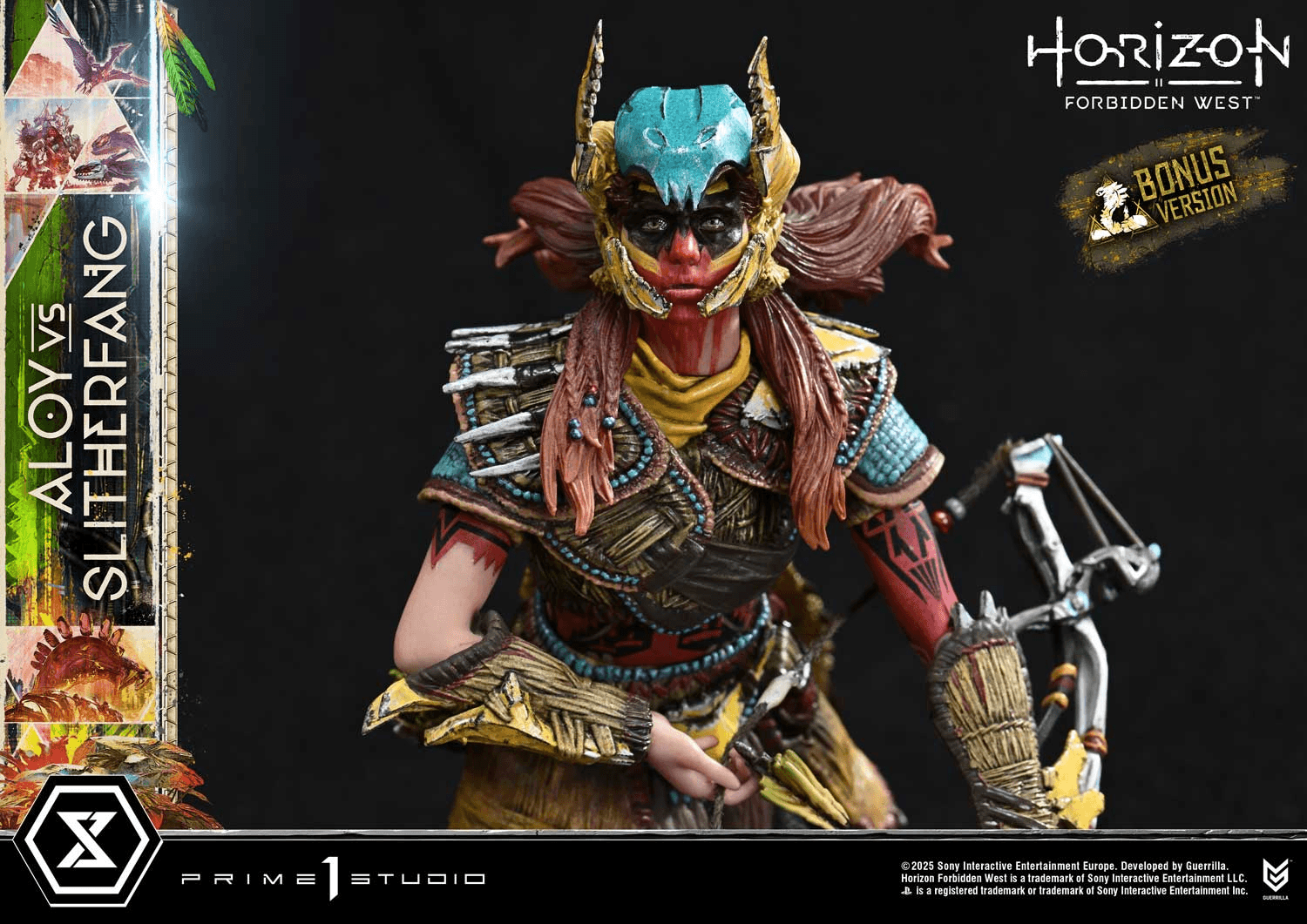 Ultimate Diorama Masterline Horizon Forbidden West Aloy vs. The Slitherfang Bonus Version   | 4582647123183
