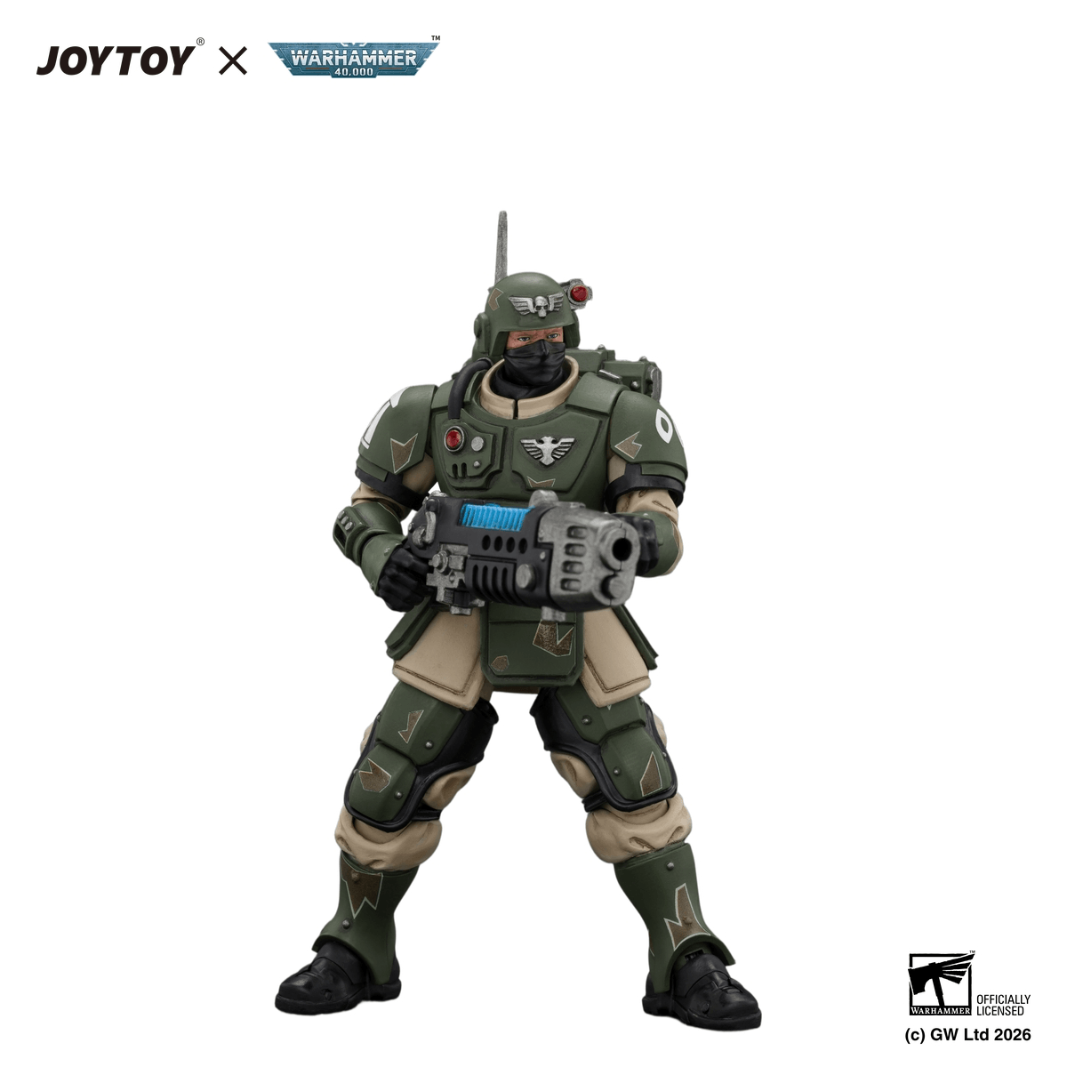 Astra Militarum Kasrkin 4 with Plasma Gun