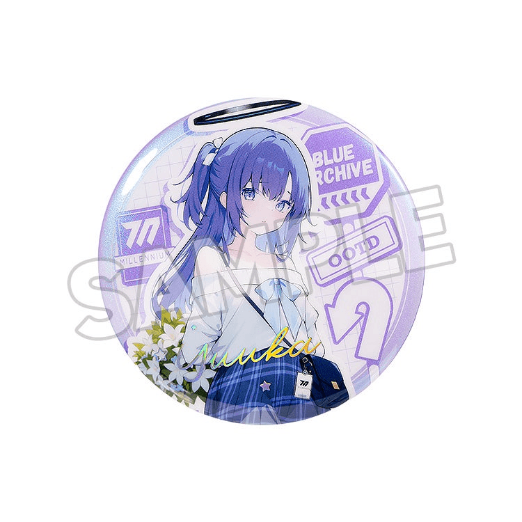 Blue Archive Holiday Saunter Series 75mm Badge (YUUKA) | 4571697184671