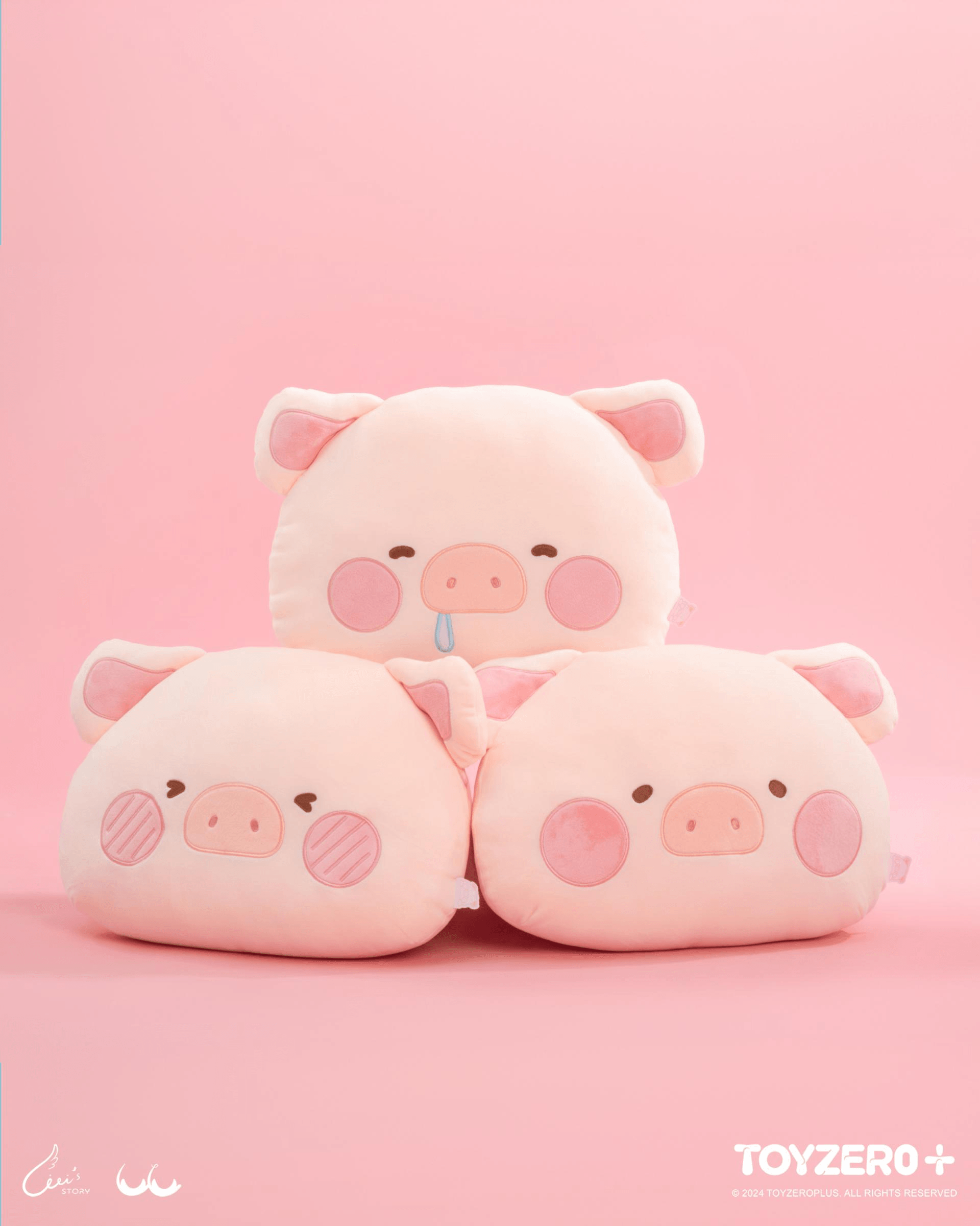 LuLu the Piggy Generic - Emoji Cushion (Happy ver.) | 781005994357