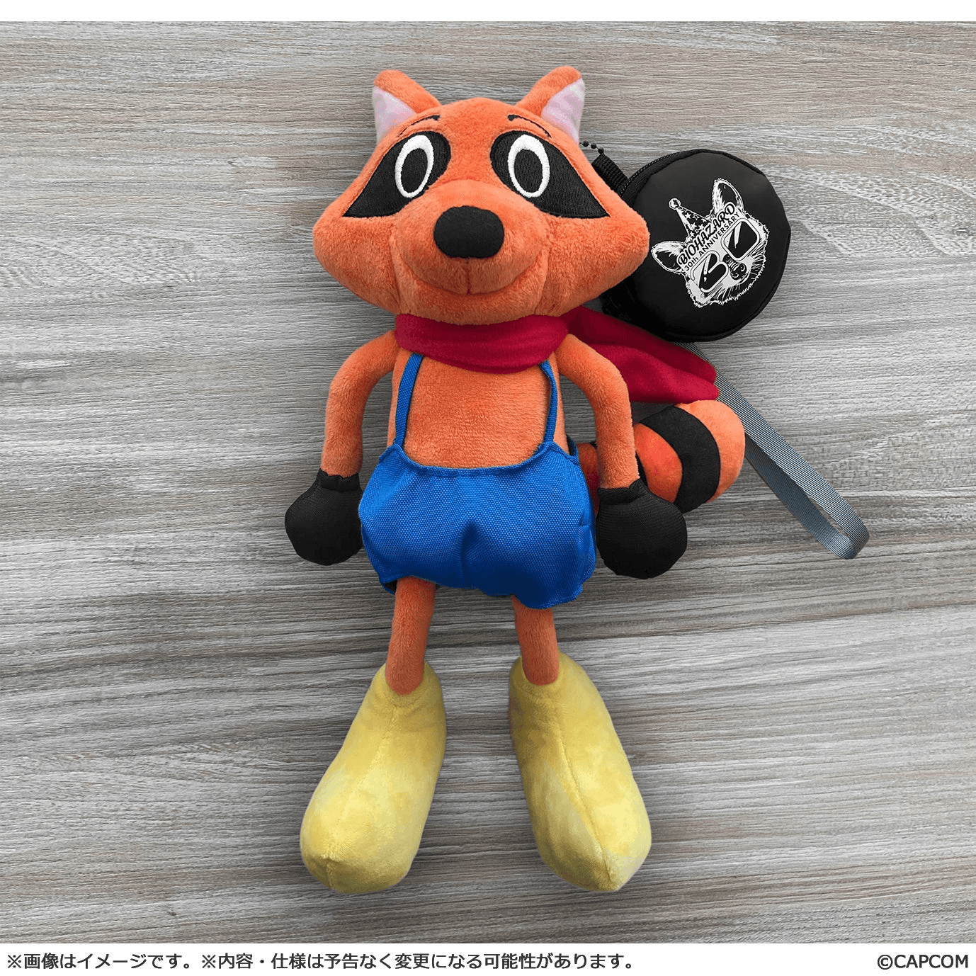Resident Evil 30th Anniversary Mr. Raccoon Plush(Rerelease) | 4976219136327