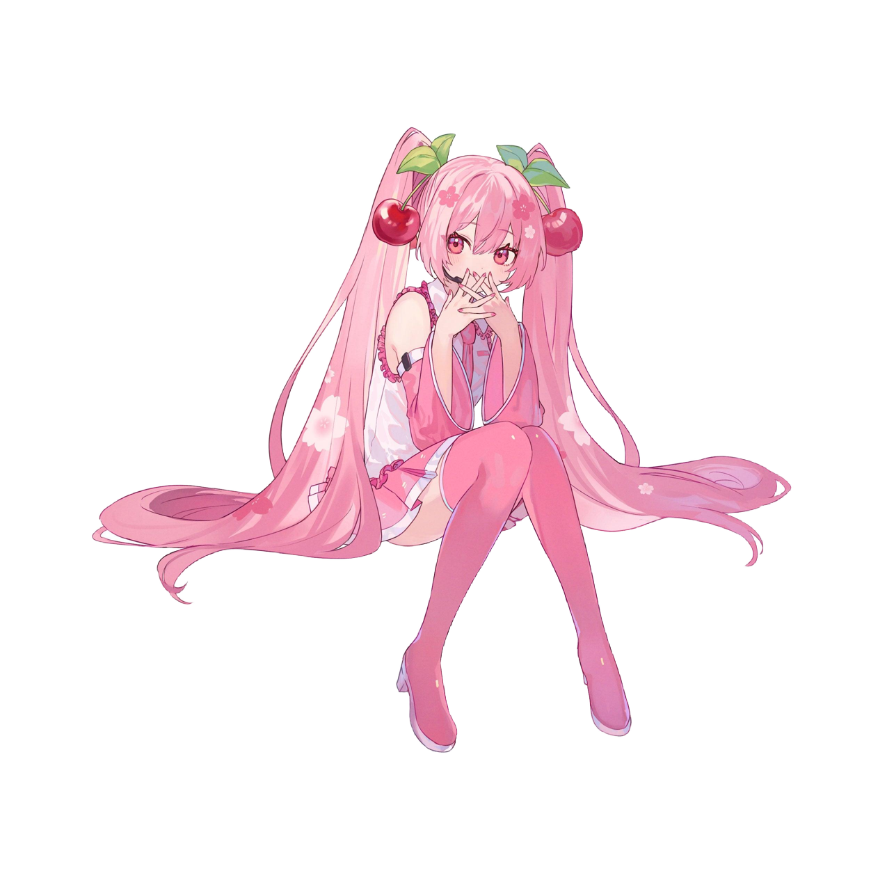 Hatsune Miku Series Sakura Miku 2023 Noodle Stopper Figure | 4580736403673