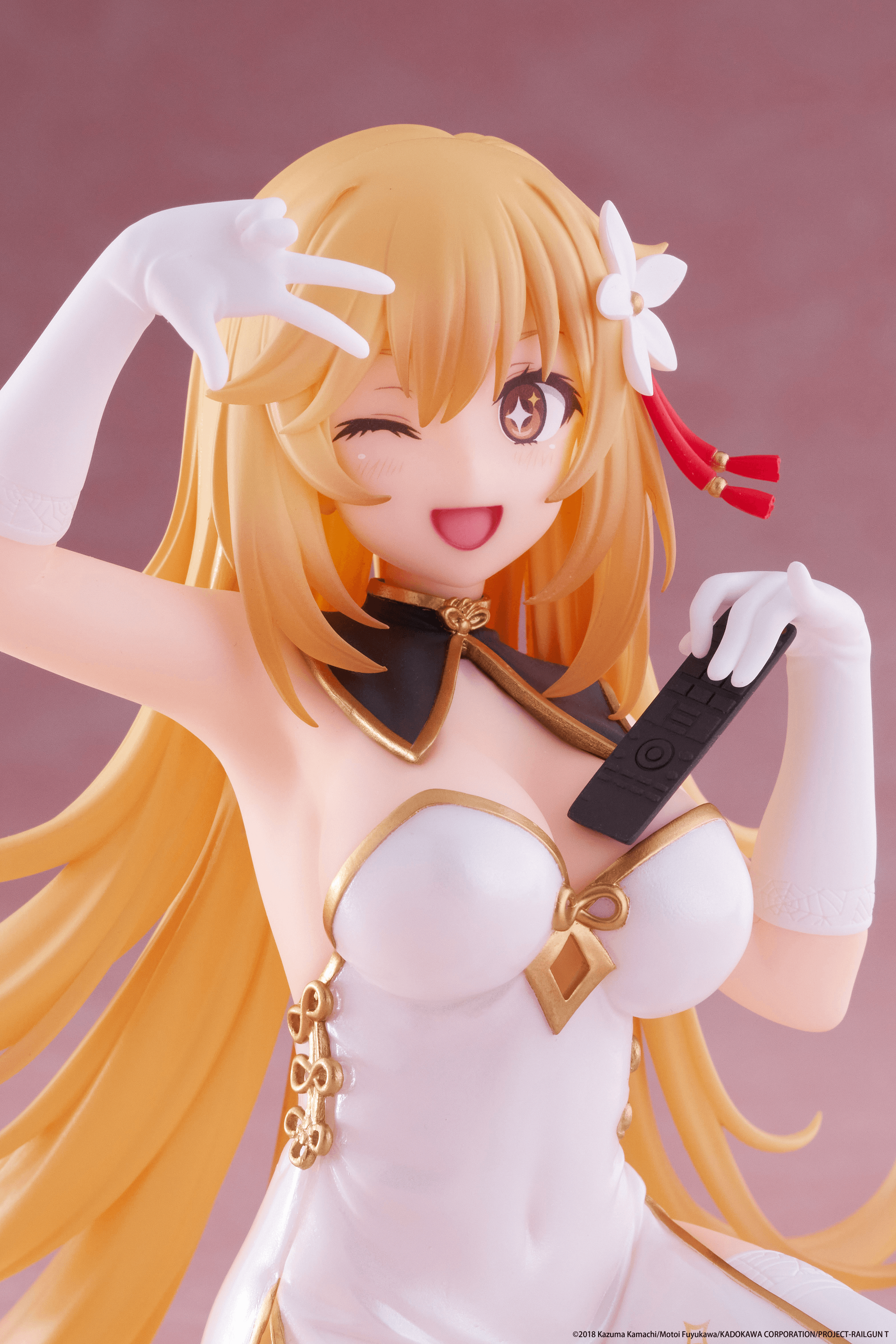 A Certain Scientific Railgun Desktop Cute Figure - Misaki Shokuho (Chinese Dress Ver.) | 0840342405039