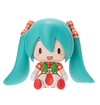 SEGA fuwa petit Hatsune Miku x Love and Berry Dress Up and Dance! Chibi Figure Lovely Strawberry | 4582733440910