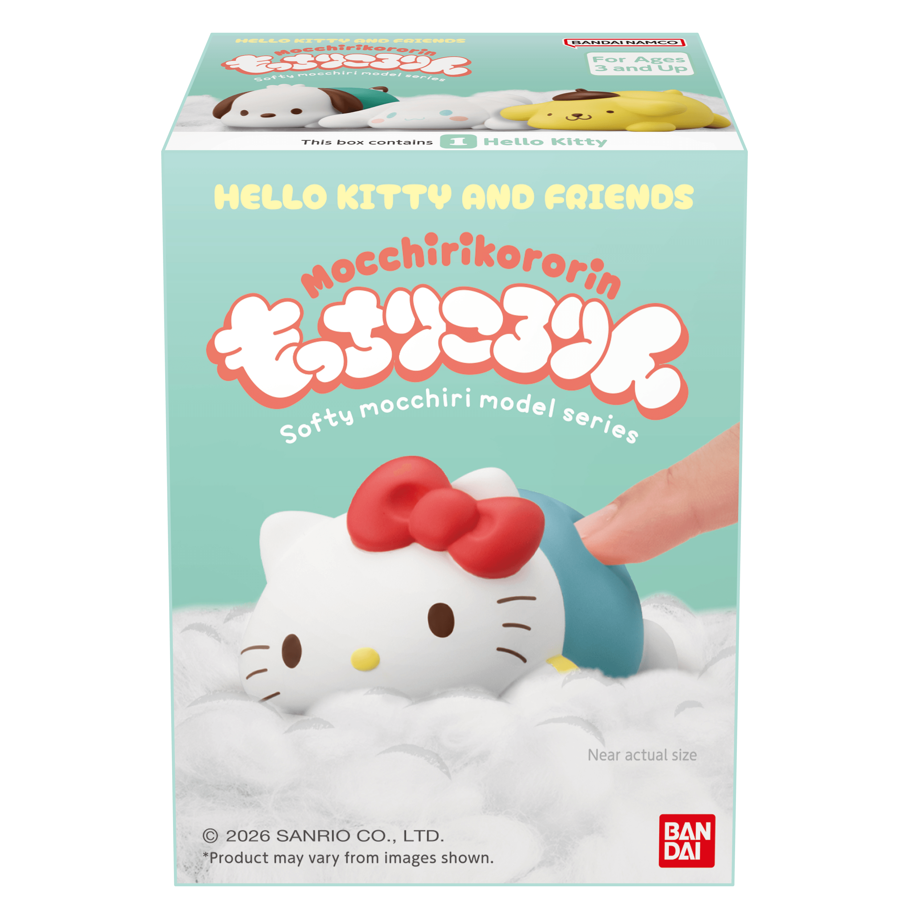 Mocchiri Kororin Hello Kitty and Friends (Box of 12)