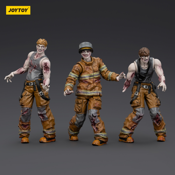 JOYTOY Dark Source Zombie Figure Firefighters(6927054401598)