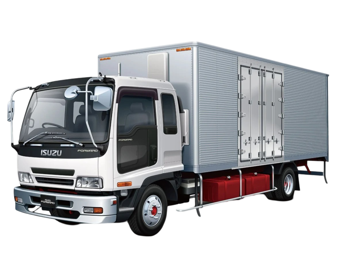 1/32 ISUZU Forward Refrigerated Truck Model Kit | P-Rex Hobby