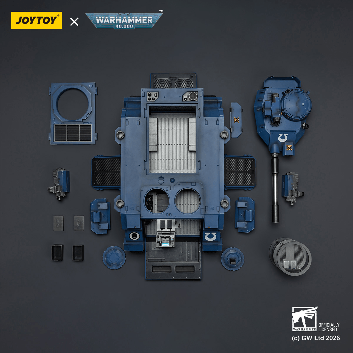 Ultramarines Predator Destructor with turret-mounted autocannon and sponson-mounted heavy bolters | 6927054404278