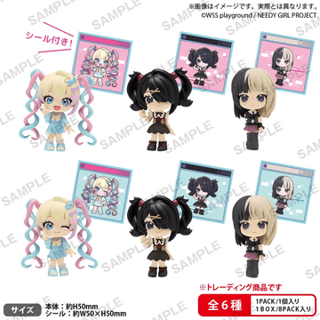 BUSHIROAD THE BOX NEEDY GIRL OVERDOSE Collection Figure RICH (Box of 8)