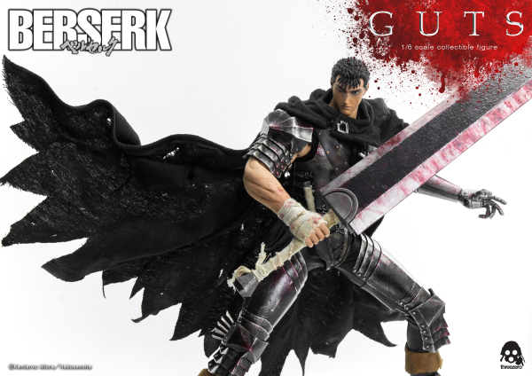 threezero BERSERK - Guts (Black Swordsman)(4897056200425)(4897056200425)