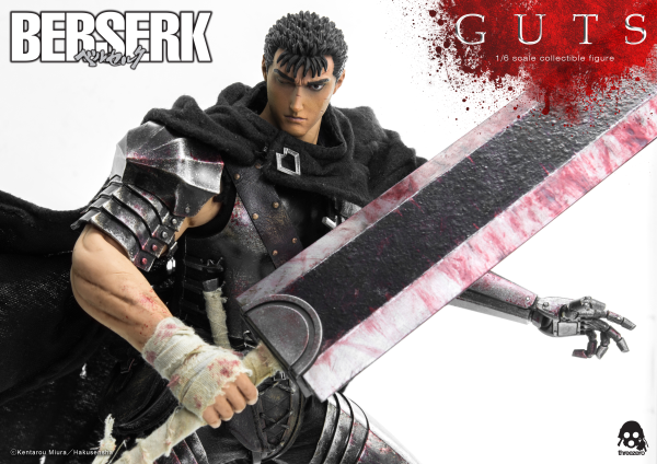 threezero BERSERK - Guts (Black Swordsman)(4897056200425)(4897056200425)