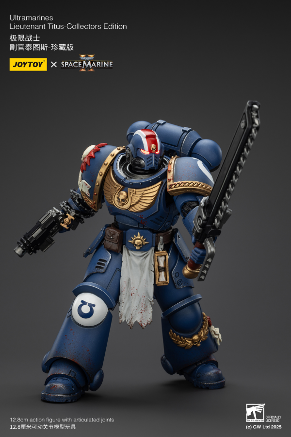 JOYTOY Ultramarines Lieutenant Titus-Collectors Edition | 6927054401369