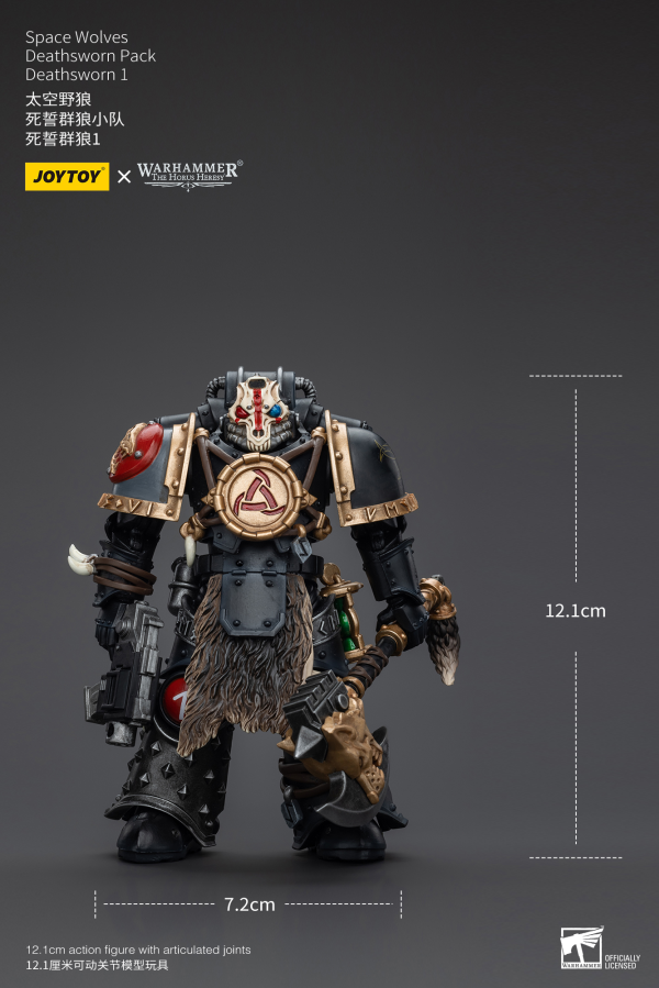 Joy Toy Space Wolves Deathsworn Pack Deathsworn 1