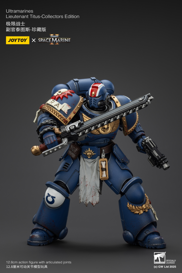 JOYTOY Ultramarines Lieutenant Titus-Collectors Edition | 6927054401369