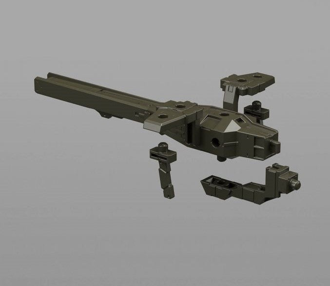 BANDAI Hobby 30MM 1/144 Extended Armament Vehicle (TANK Ver.)[OLIVE DRAB]