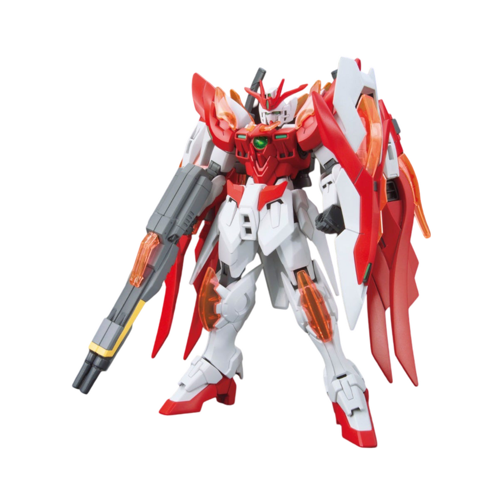 BANDAI Hobby HGBF 1/144 Wing Gundam Zero Honoo(4573102554406