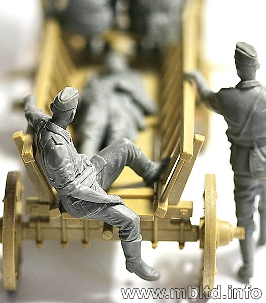 MASTER BOX 1/35 Road to the Rear