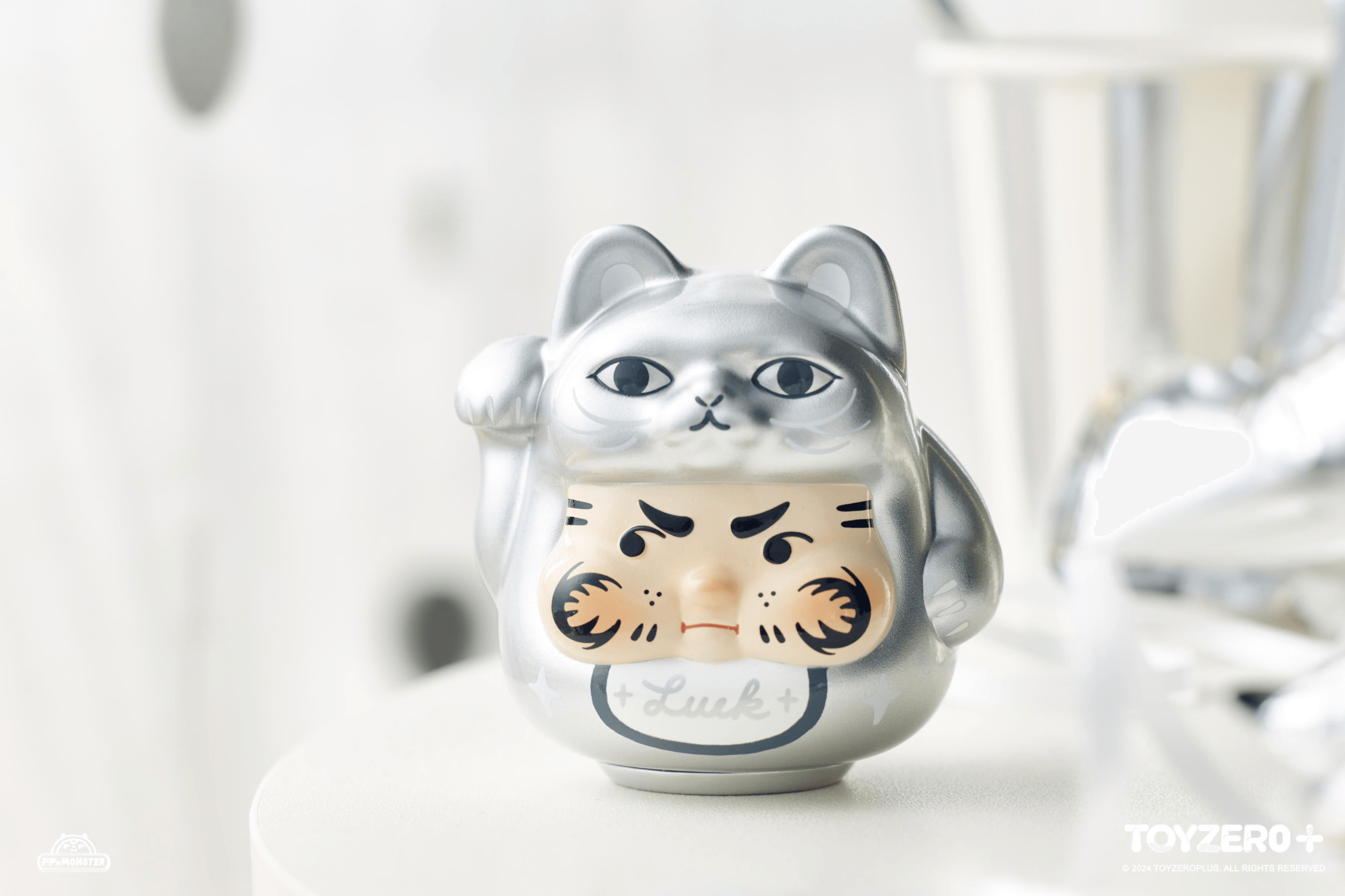 PP X MONSTER Lucky Kitten Daruma Blind Box (Box of 6)