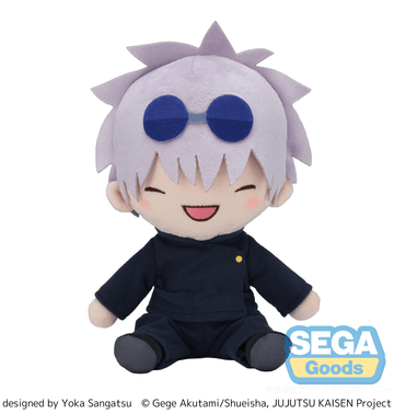 fuwa petit Anime "Jujutsu Kaisen" 5th Anniversary Hidden Inventory/Premature Death "Satoru Gojo" Plush (M) | 4582733468655