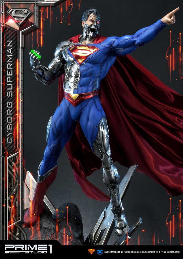 Prime 1 Studio Museum Masterline Superman (Comics) Cyborg Superman(4562471908002)(4562471908002)