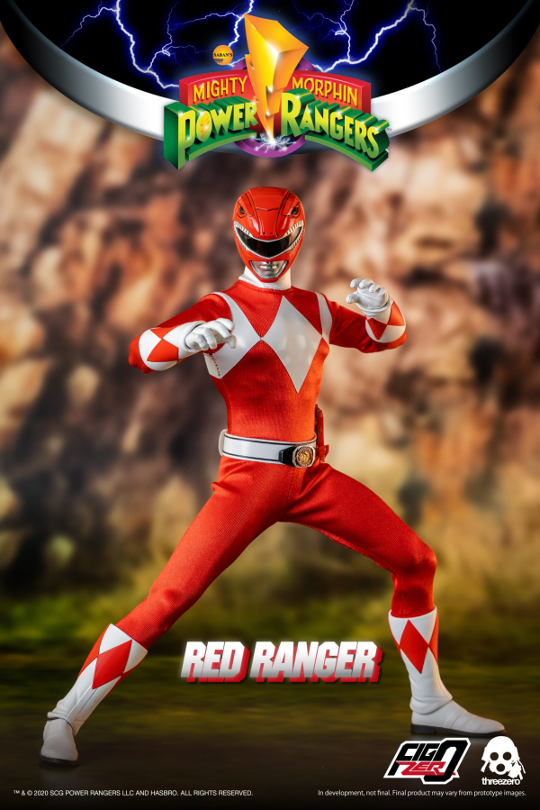 threezero Mighty Morphin Power Rangers – 1/6 Red Ranger | 4897056204782