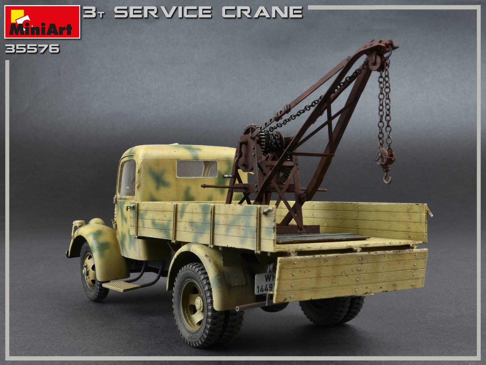 MiniArt 3 Tonne Service Crane (1/35) | 4820183312303