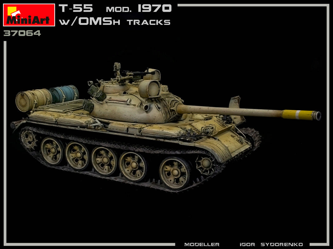 MiniArt 1/35 T-55 Mod. 1970 w/OMSh Tracks | 4820183312891