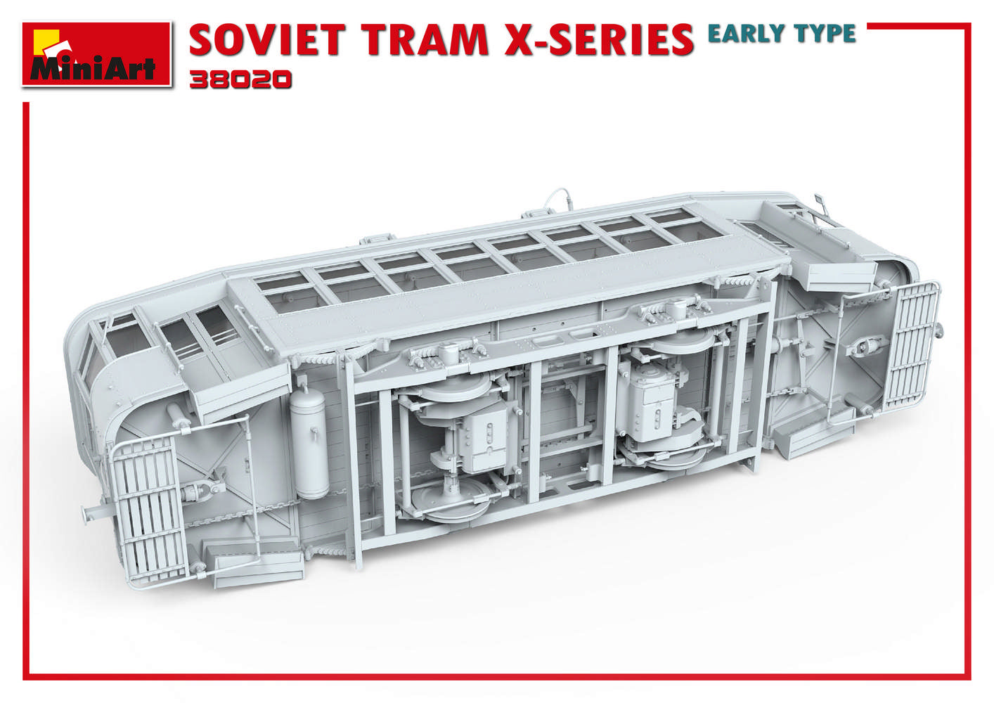 MiniArt 1/35 Soviet Tram 'X'-Series. Early Type | 4820183312570