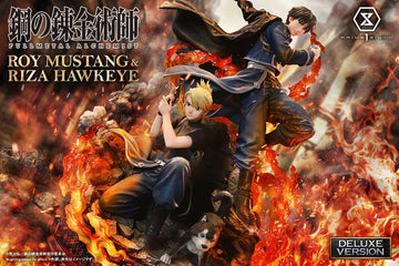 Concept Masterline Fullmetal Alchemist Roy Mustang &amp; Riza Hawkeye DX Bonus Version