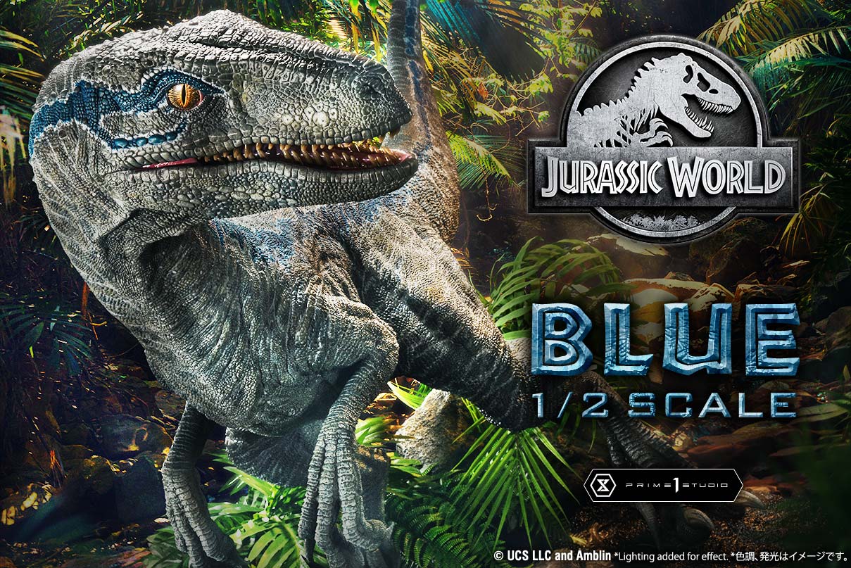 (PRE-ORDER) Legacy Museum Collection Jurassic World: Fallen Kingdom (Film) Blue 1/2 Scale Bonus Version